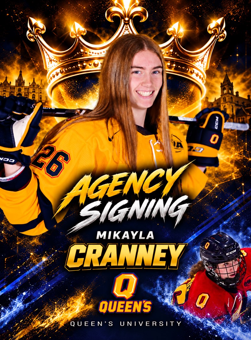 Mikayla Cranney — Agency Signing, Queen's University